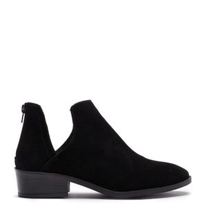 Steve Madden Suede Cut Out Booties